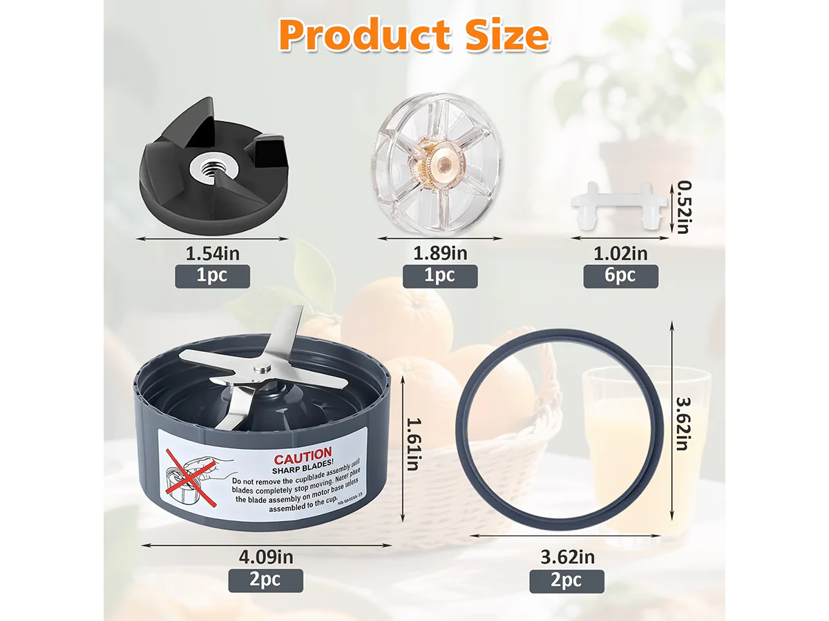Replacement NutriBullet Blade 600W 900W With Seals NutriBullet - Image 3