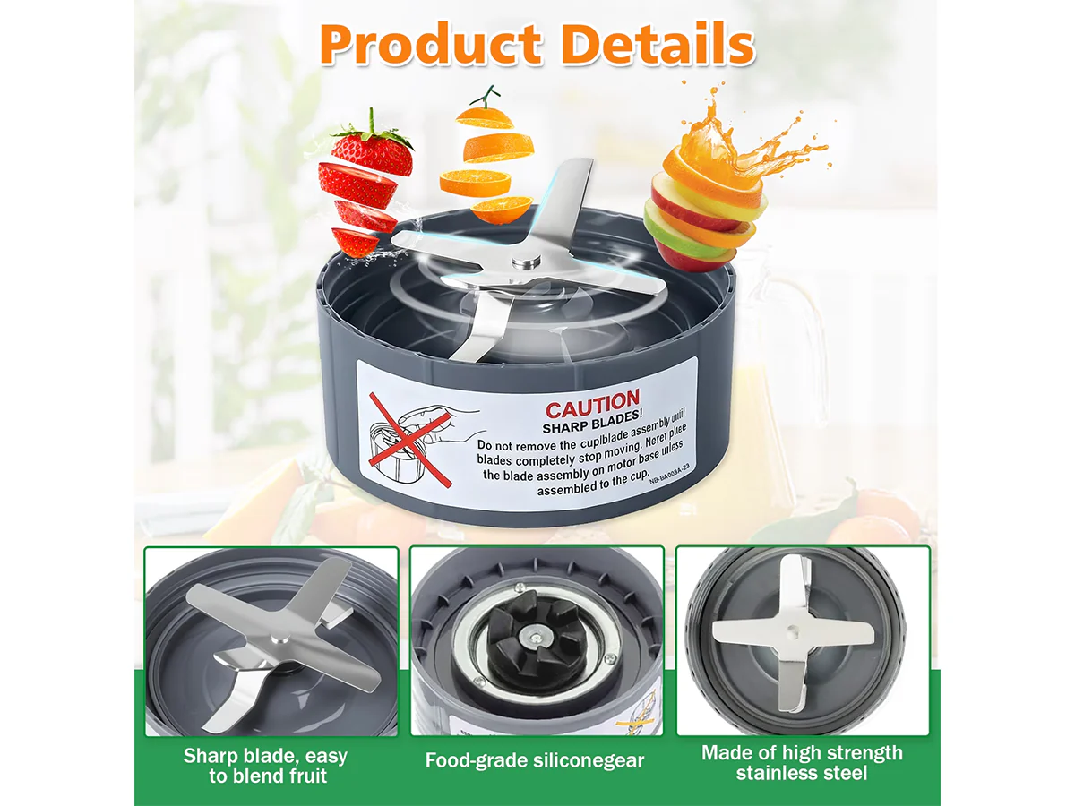 Replacement NutriBullet Blade 600W 900W With Seals NutriBullet - Image 4