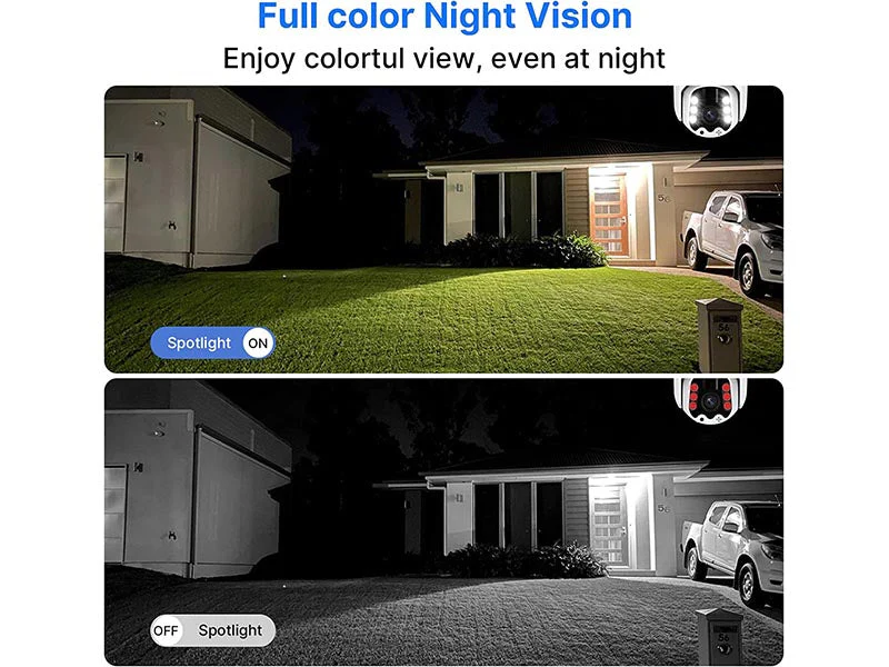 Hiseeu Solar 2K PTZ Wireless Outdoor Security Camera - Image 5