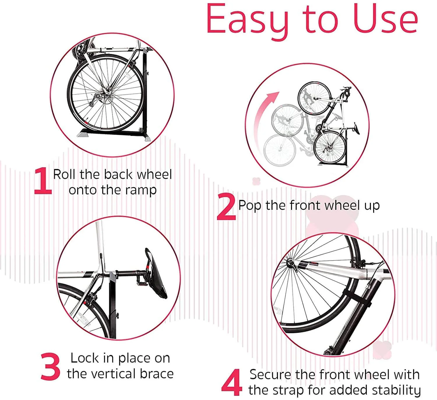 Bike Rack Stand 4Pcs - Image 6