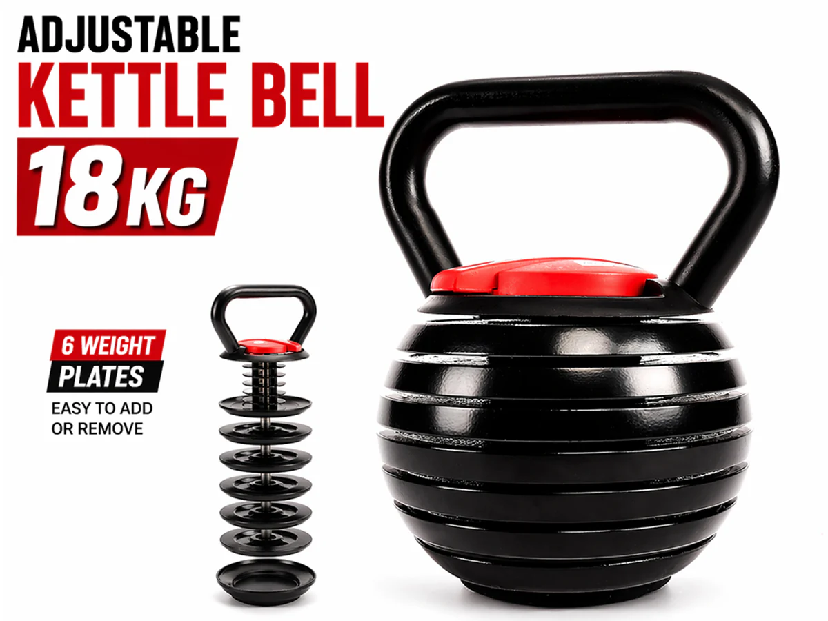 Adjustable Kettlebell 18kg - Image 2