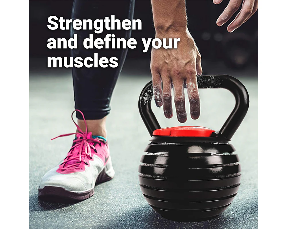 Adjustable Kettlebell 18kg - Image 5