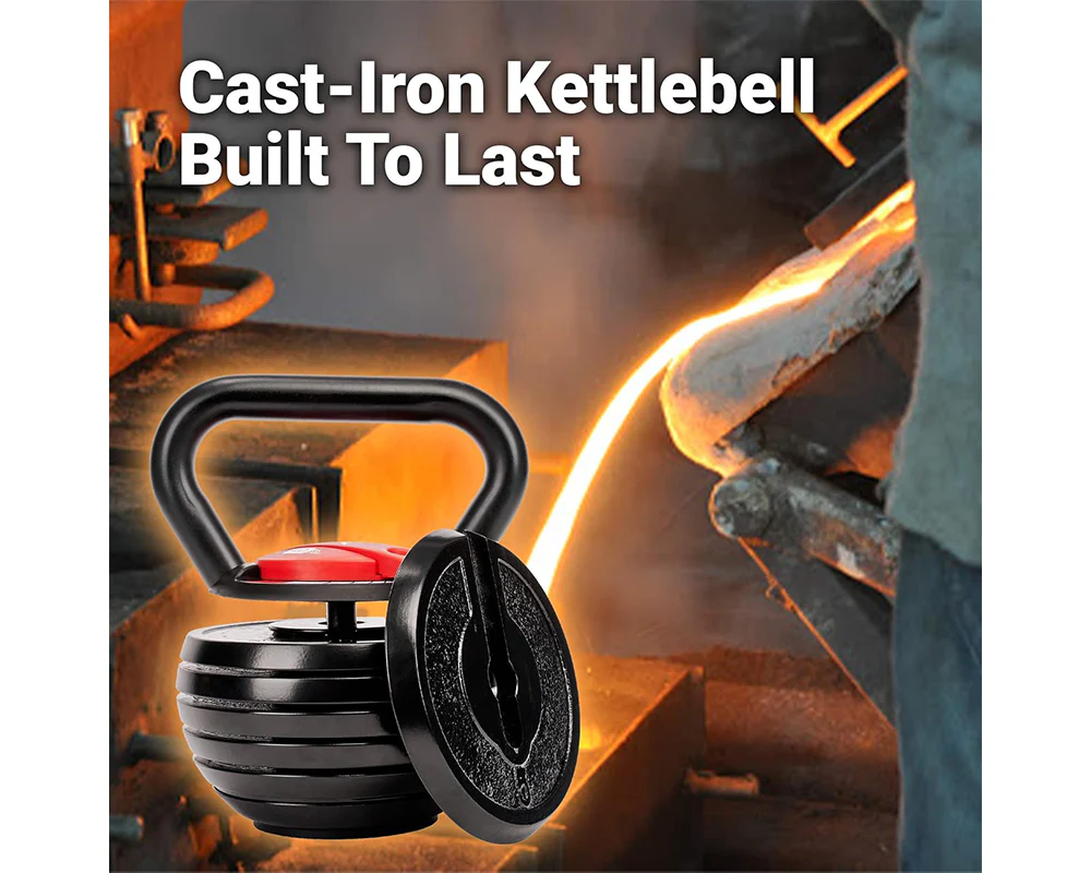 Adjustable Kettlebell 18kg - Image 7