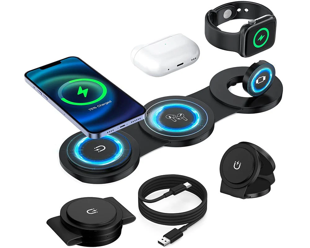 3-in-1 Wireless Charging Pad for Apple Devices Compitable - Image 9