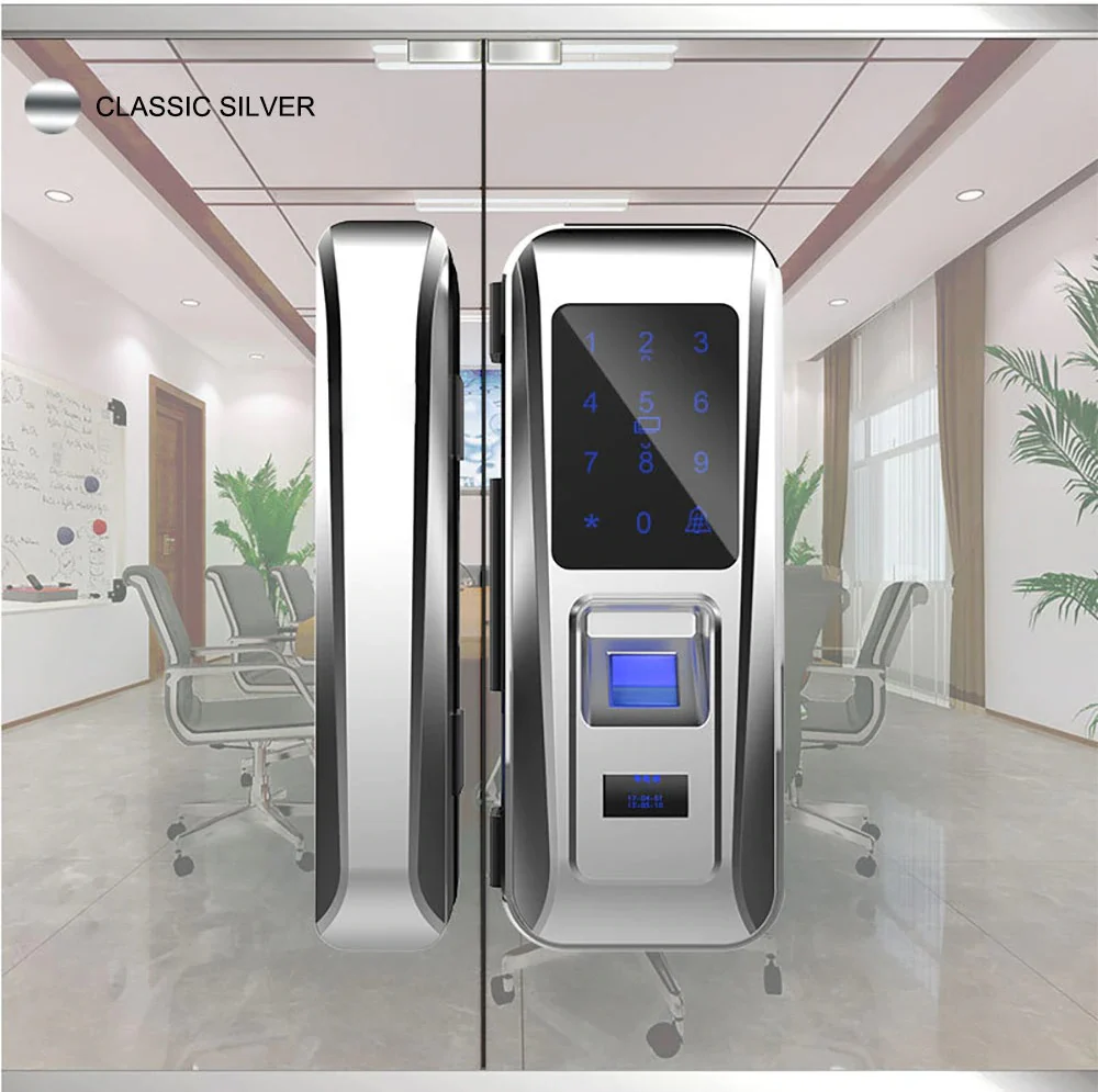 Glass Door Lock – Keyless Electric Fingerprint Intelligent Lock - Image 10
