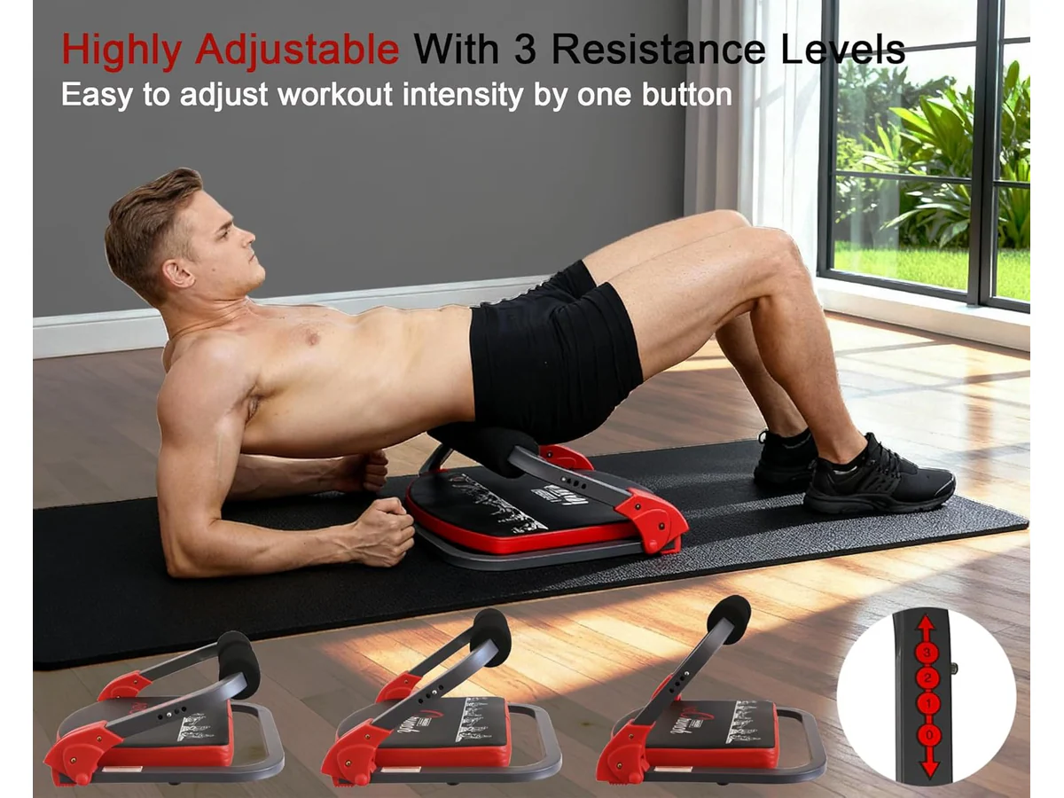 Ab Machine with Resistance Bands - Image 7