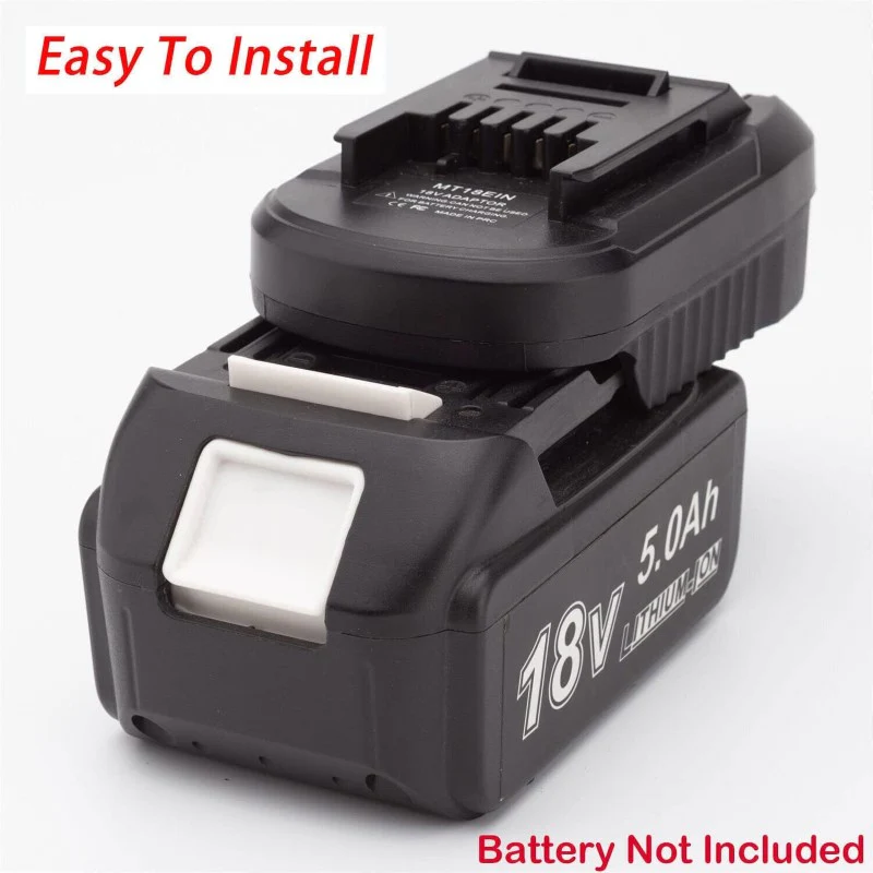 Milwaukee Dewalt To Makita Adapter 18V Lithium - Image 5