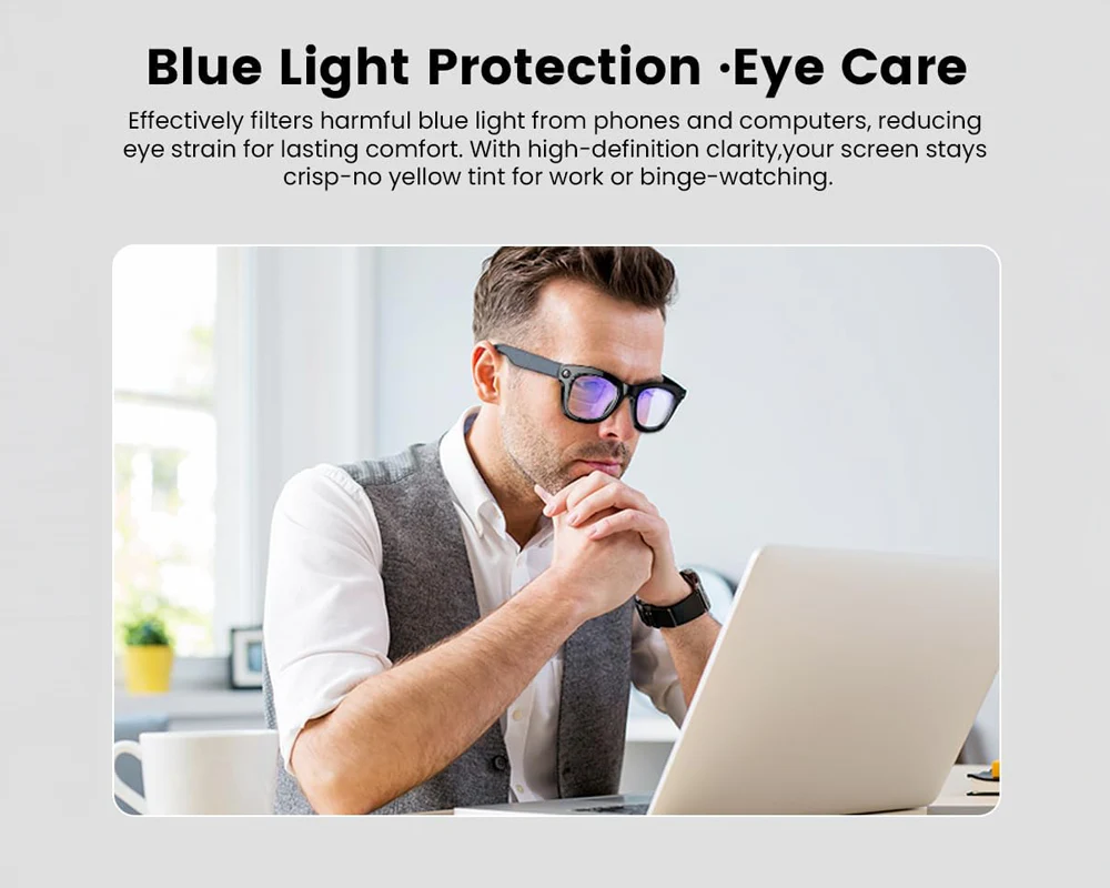 AI Smart Glasses 8K Camera ChatGPT Touch Bluetooth Player - Image 5