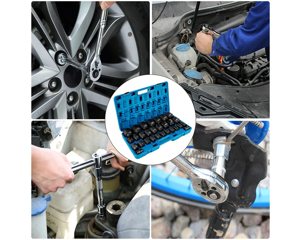 29 PCS Deep Impact Socket Set - Image 4
