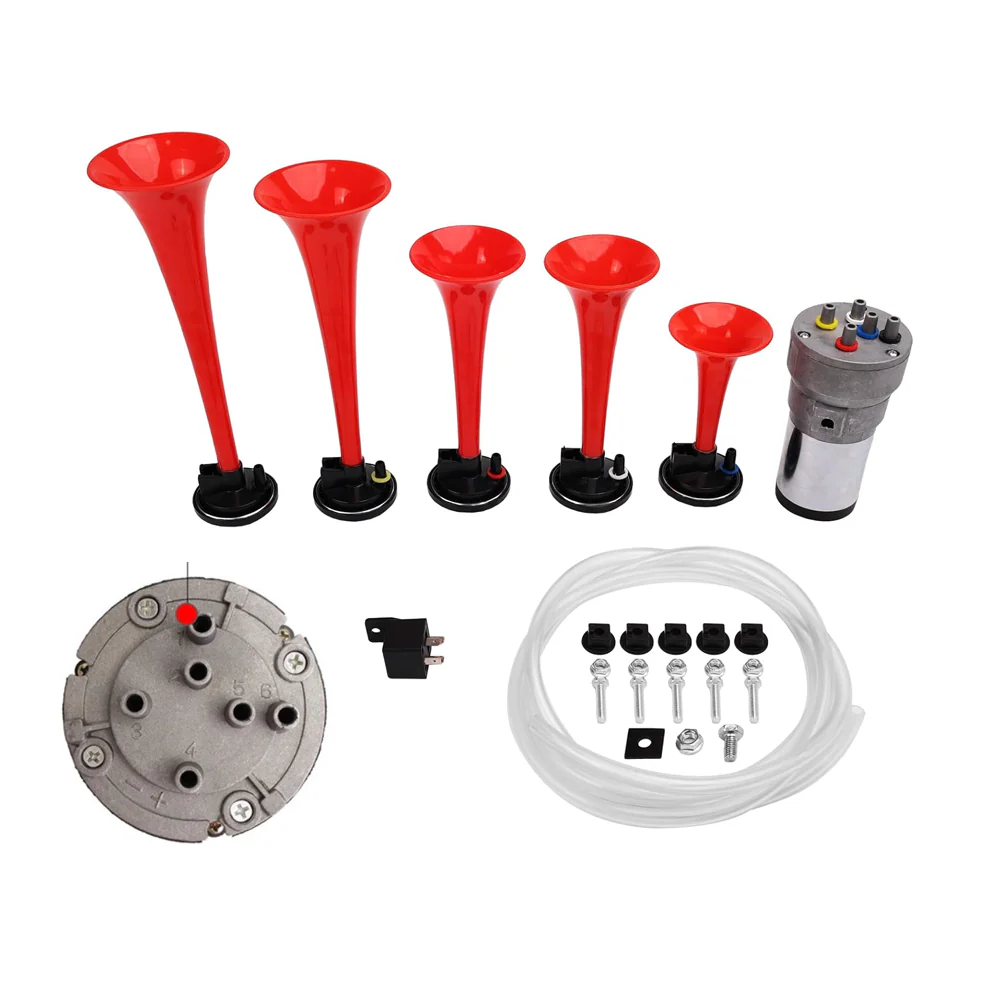 Air Horn Kit Musical Dixie Trumpets Duke Of Hazzard Horn Set
