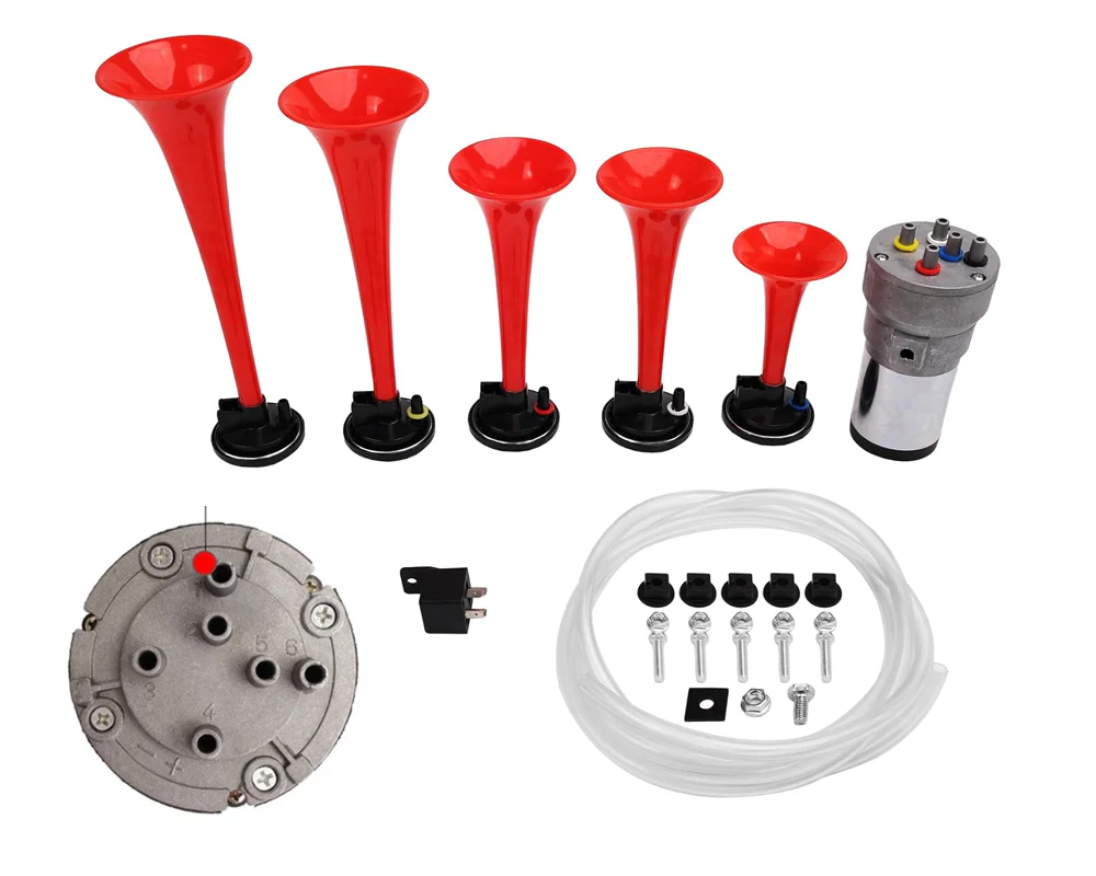 Air Horn Kit Musical Dixie Trumpets Duke Of Hazzard Horn Set - Image 8