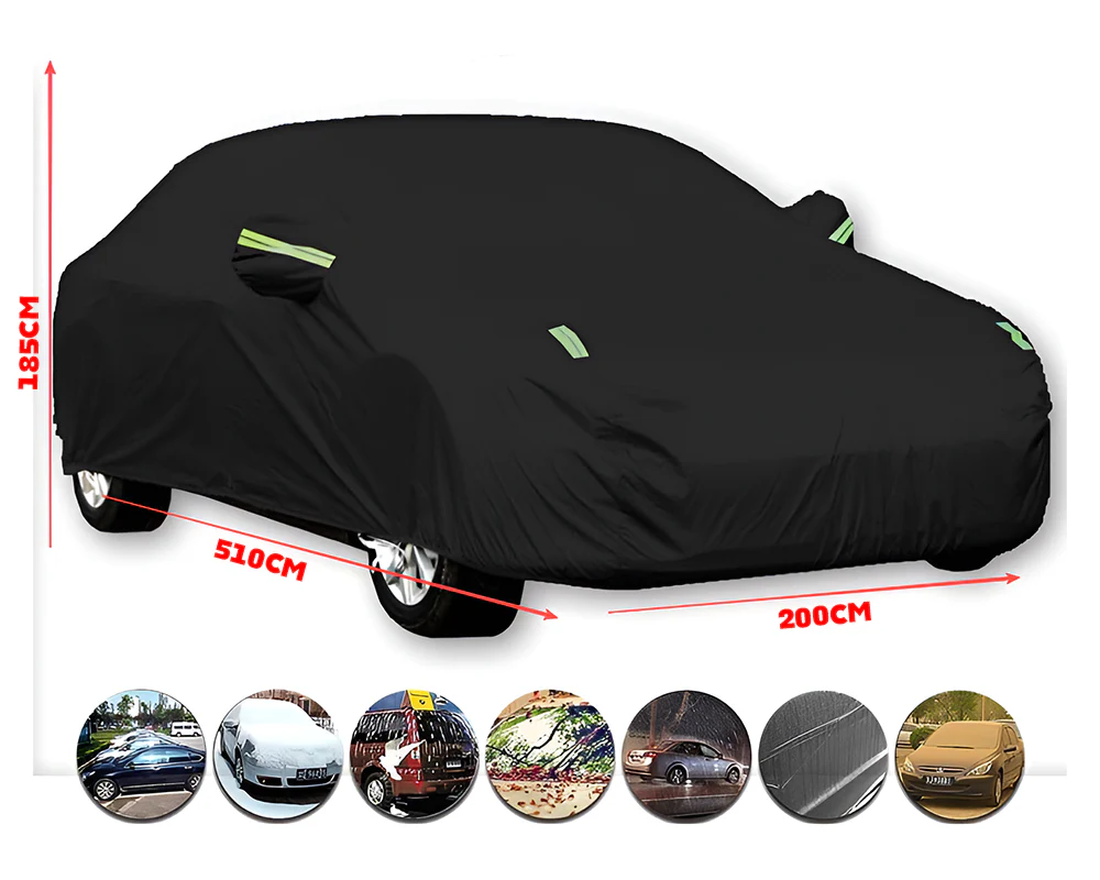 All Weather Heavy Duty Car Cover for SUV 5.1M - Image 3