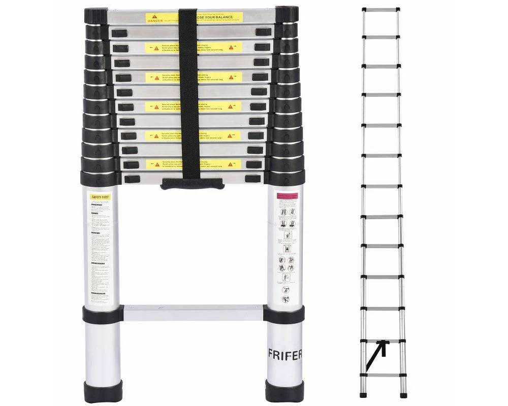 Telescopic Ladder 2.9m Aluminium Telescoping - Image 9