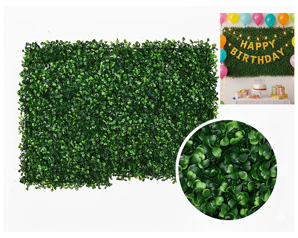 Artificial Hedge Wall – 14PCS - Image 3