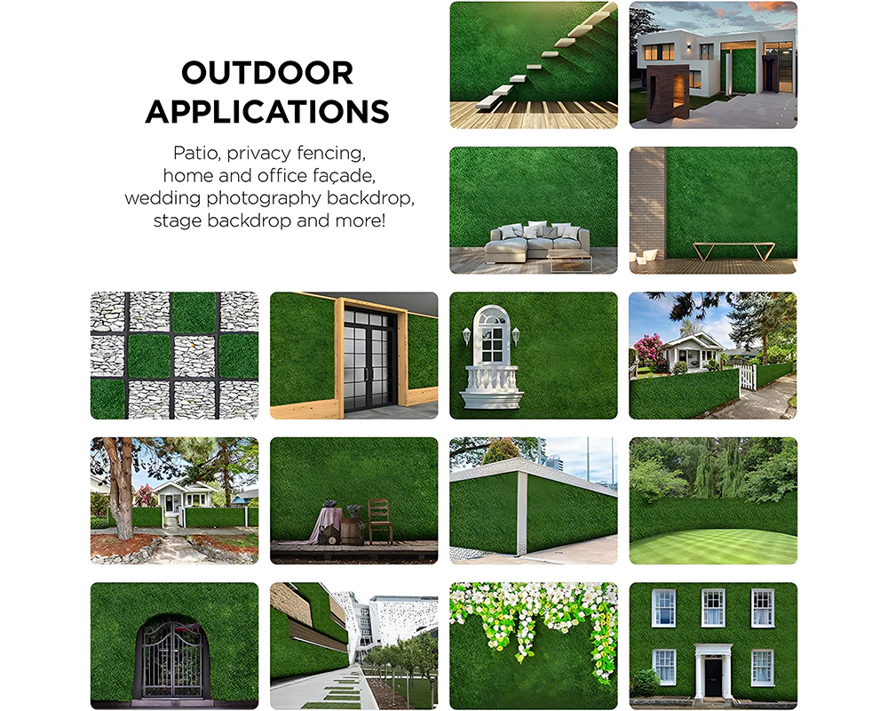 Artificial Hedge Wall – 14PCS - Image 5