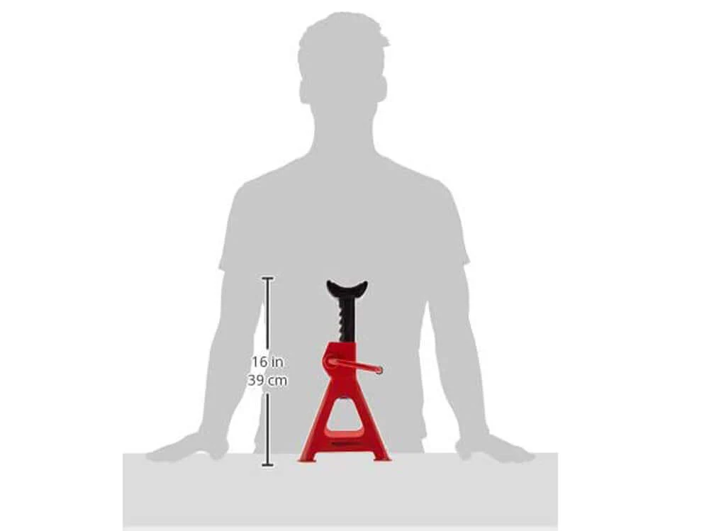 Axle Stand Pair Steel Jack Auto Stands, 3 Ton Capacity - Image 5