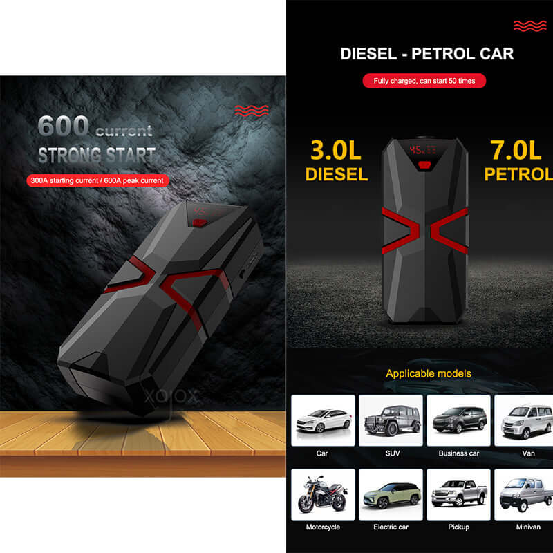 Car Jump Starter Power Bank Booster - Image 5