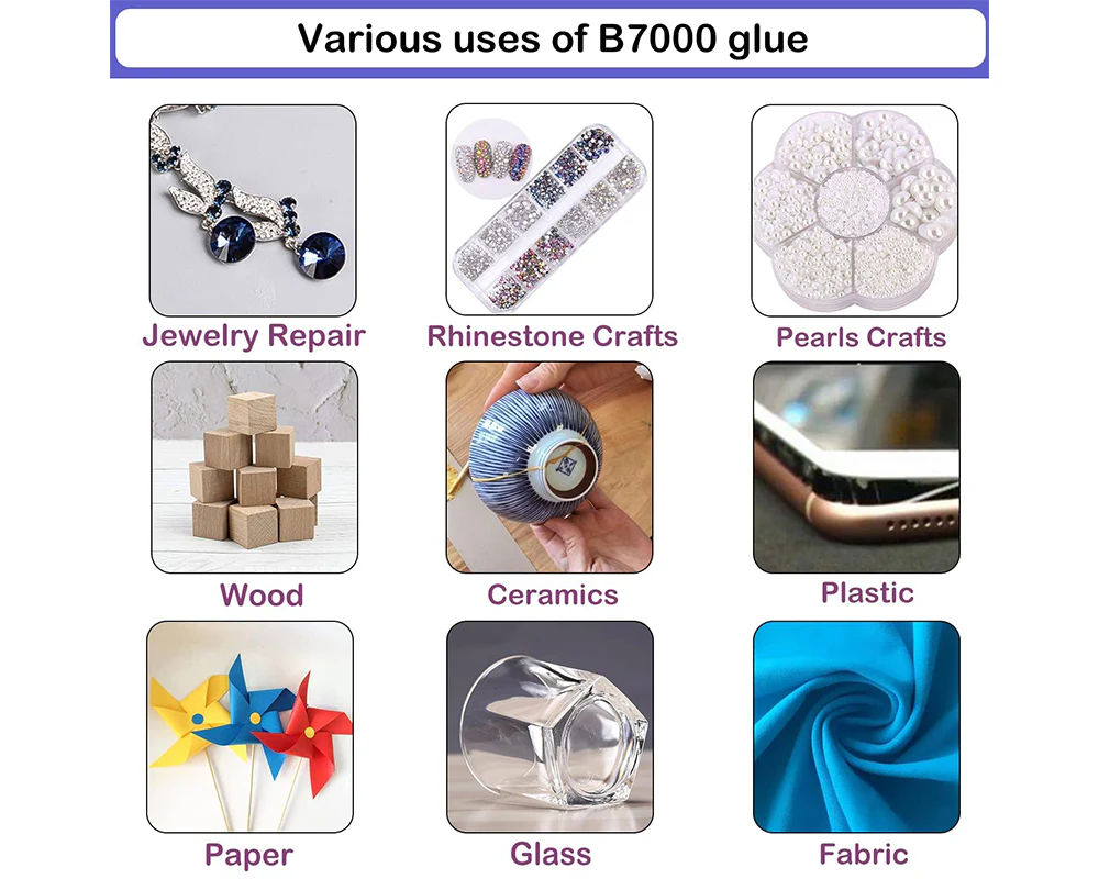 B7000 Glue for Phone Repair Adhesive Craft Kit 2 x 110ml - Image 4