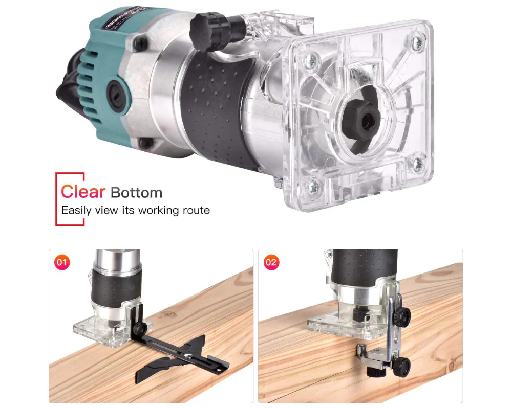 800W Wood Router Tool - Image 3