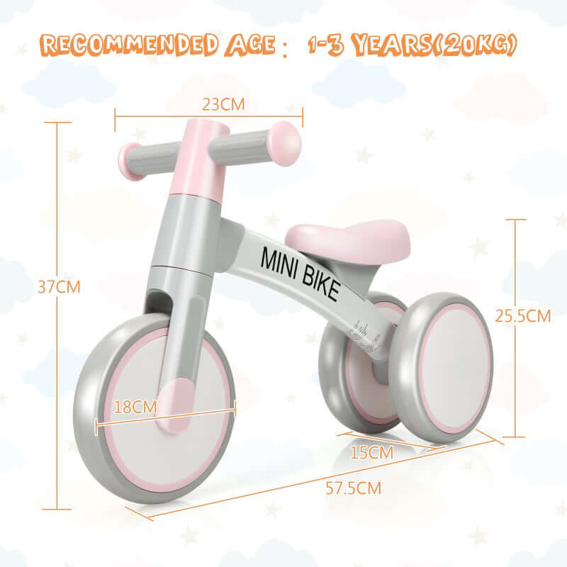 3 Wheel Ride-On Training Trike – Pedal-Free Riding Toy - Image 7