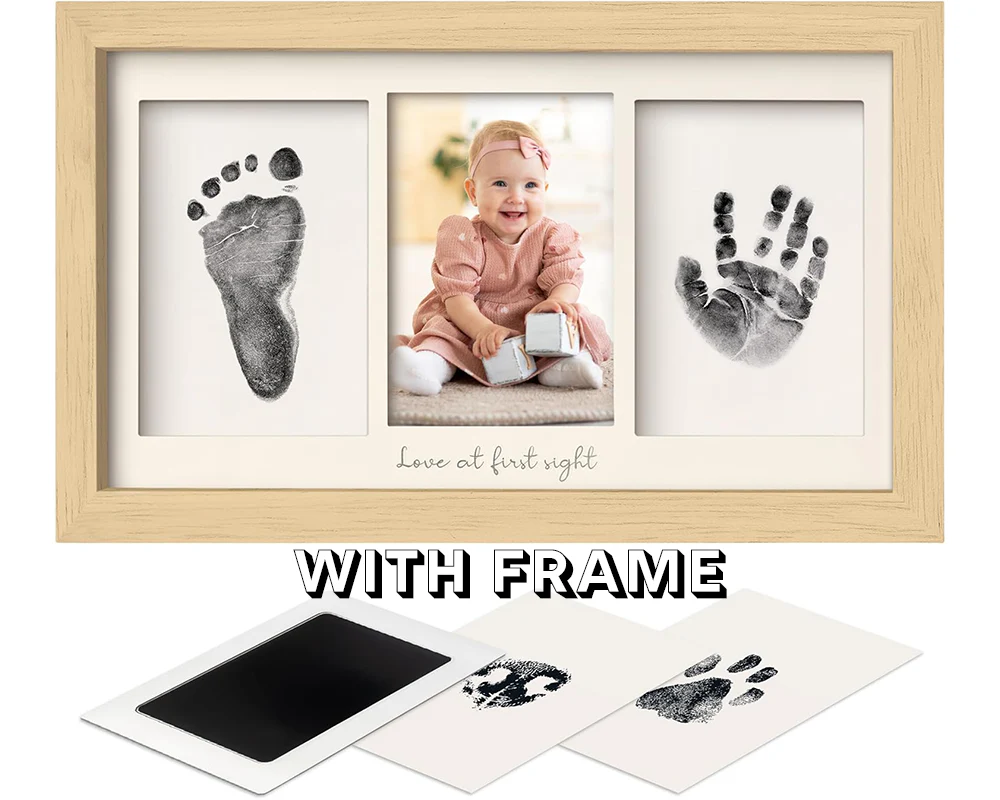 Baby Foot Print With Frame - Image 3