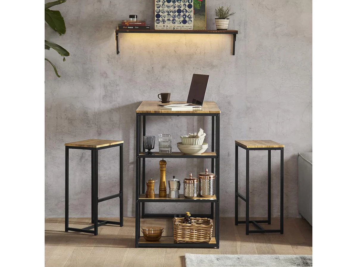 Bar Table and Bar Stools Set - Image 6