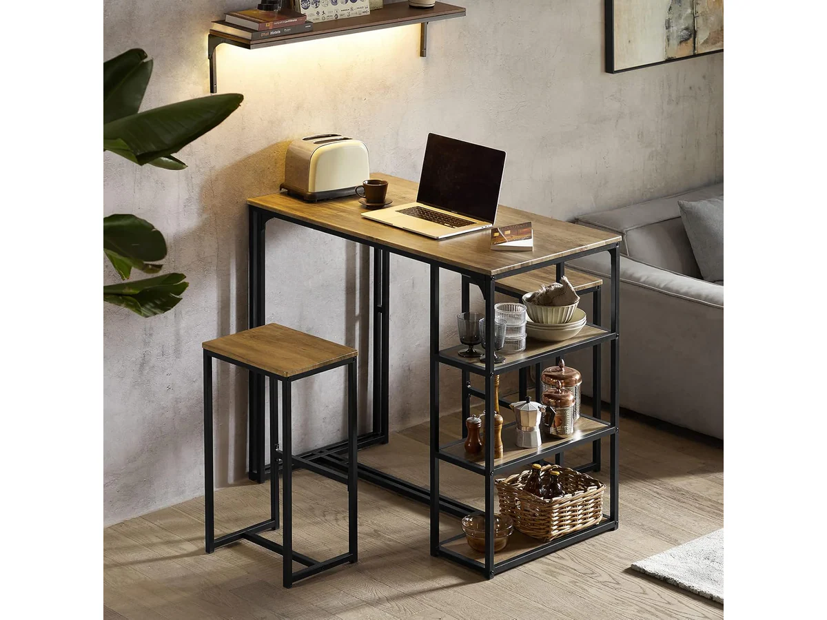 Bar Table and Bar Stools Set - Image 7