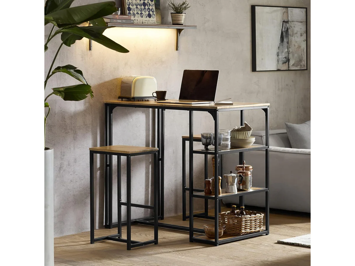Bar Table and Bar Stools Set - Image 8