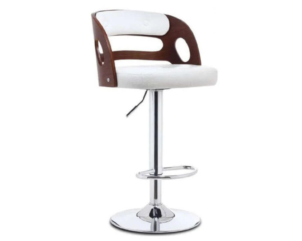 Barstools Retro Chair Footrest With Pu Seat - Image 9