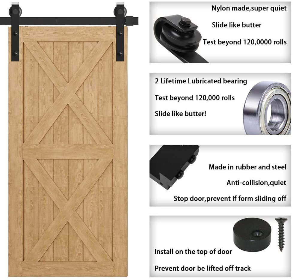 Barn Door Hardware 3m - Image 6