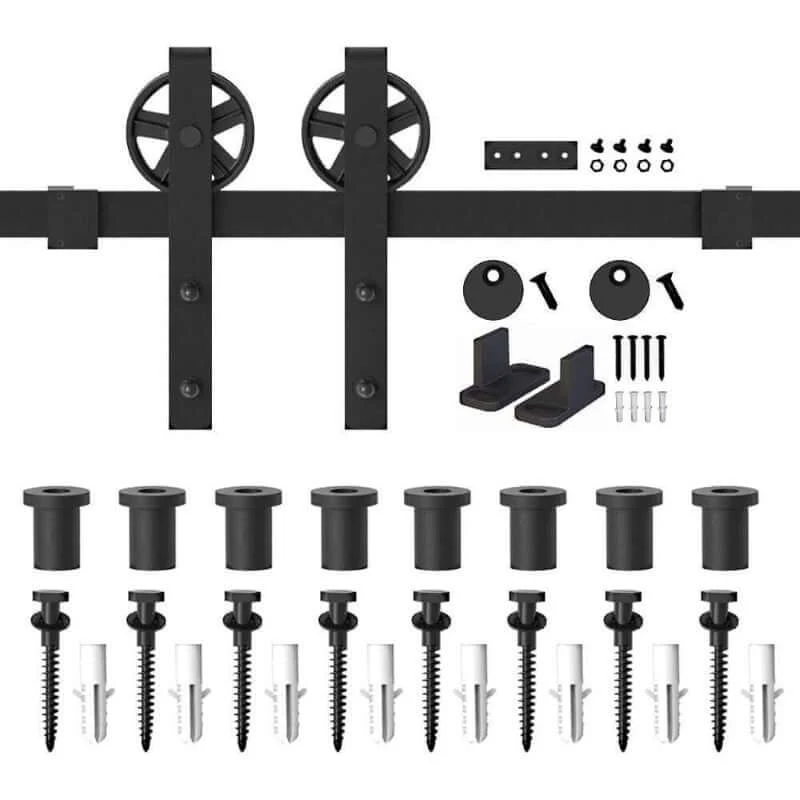 Barn Door Hardware 1.6m Single Door - Image 3
