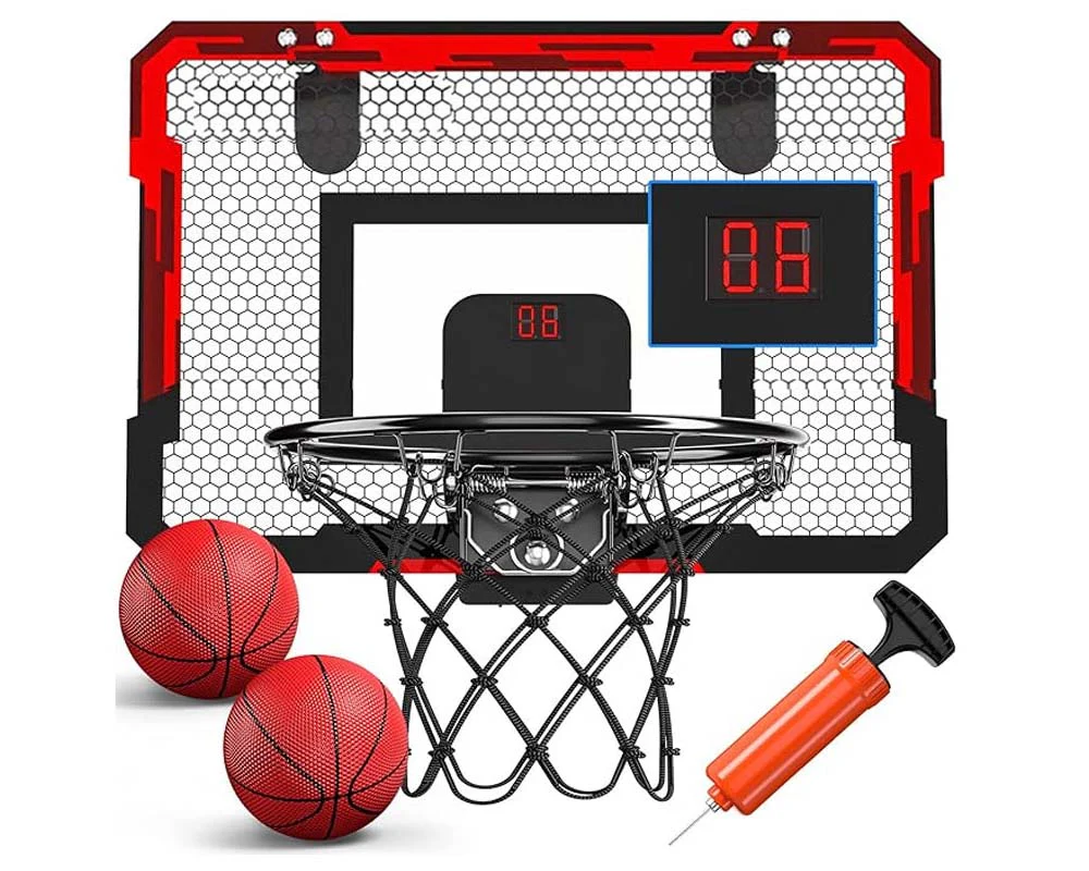 Basketball Hoop Indoor Basketball Hoop with Electronic Scorer - Image 7