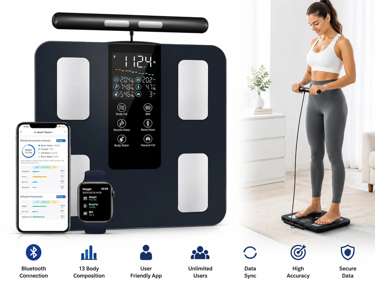 Bathroom Scales Bluetooth Body Fat Scale - Image 2