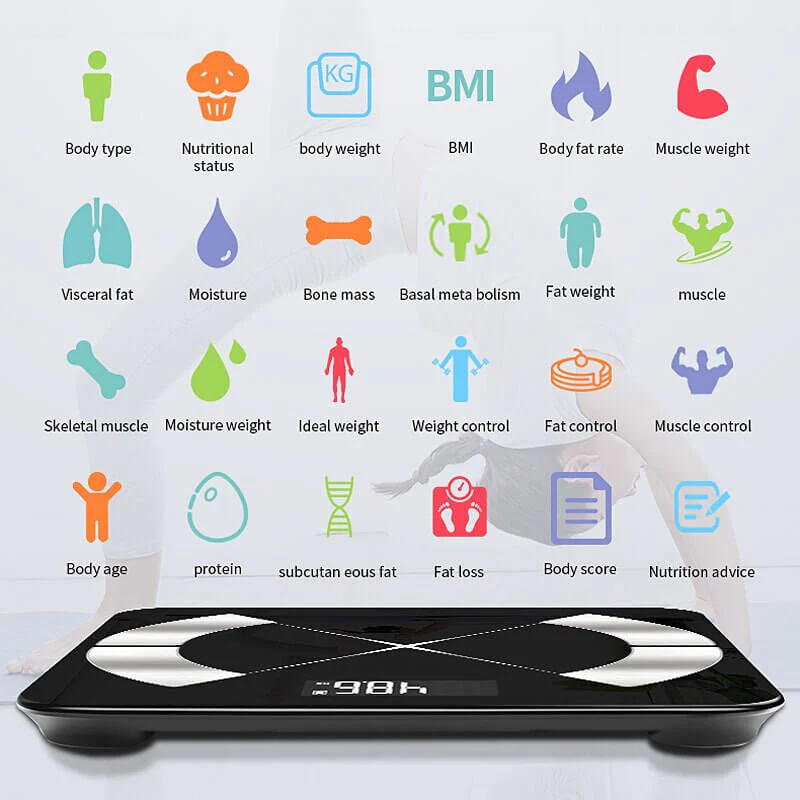 Bathroom Scales Bluetooth Body Fat Scale - Image 4