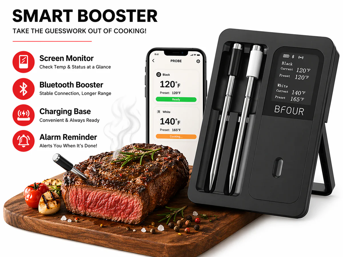 Wireless Meat Thermometer - Image 2