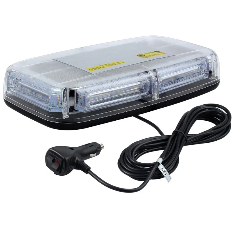 6 COB LED Beacon Flashing Magnetic Emergency Warning Strobe Amber Light 12/24V - Image 5