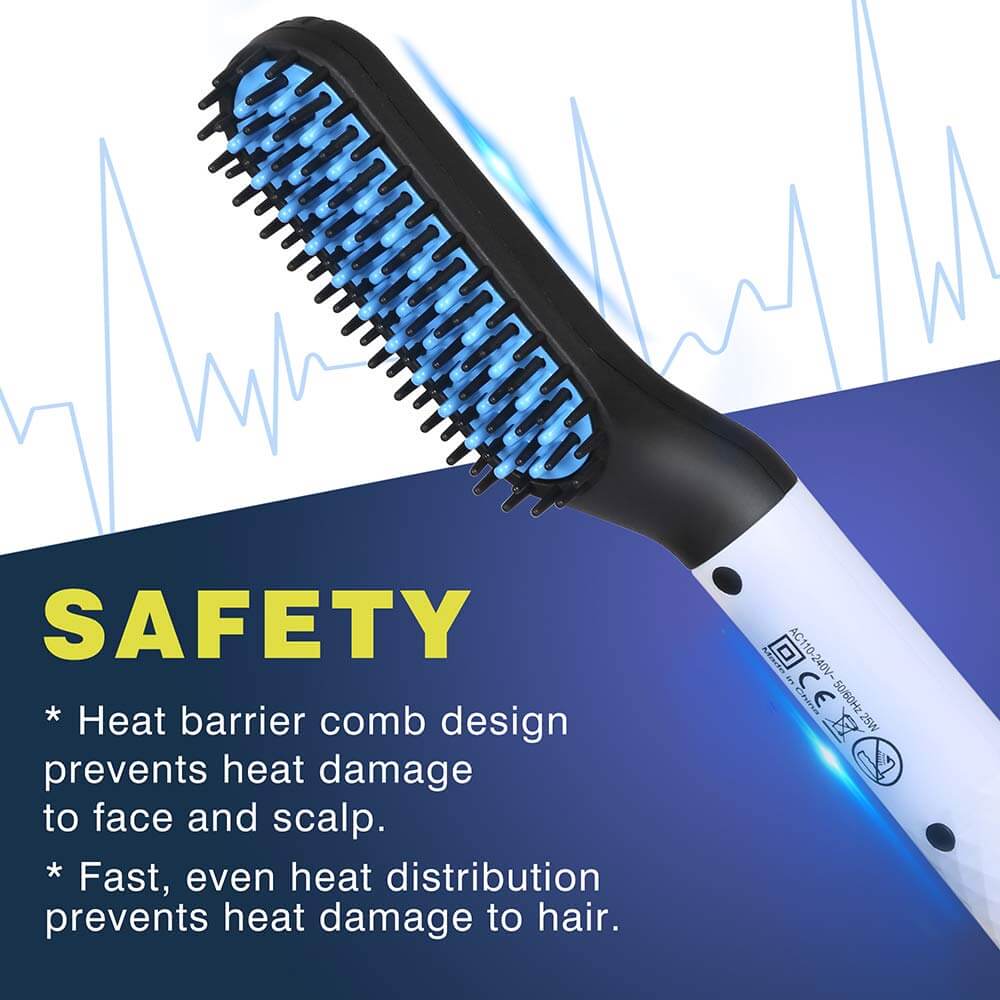 Beard Straightener Heated Comb - Image 10