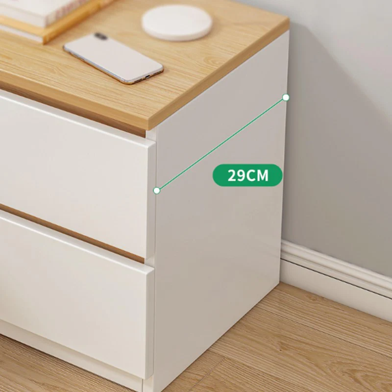 Bedside Table with Drawers - Image 4