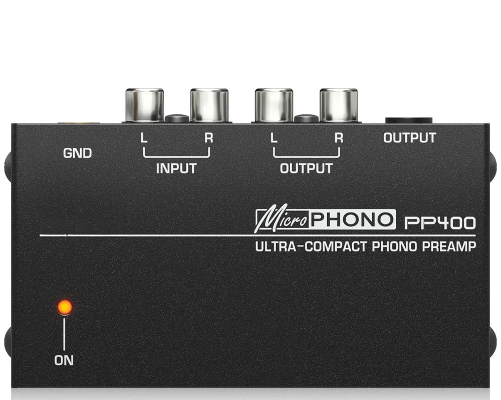 Behringer Micro Phono PP400 Ultra-Compact Phono Preamp - Image 3