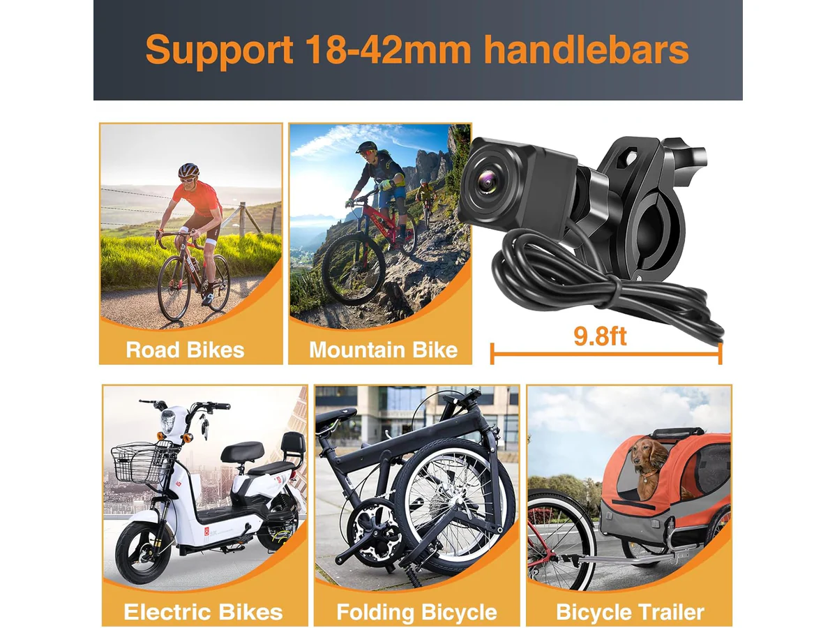 Bicycle Rear View Camera Recorder - Image 6