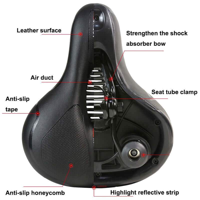 Bike Saddle Seat Bike Seat Comfortable ride - Image 5