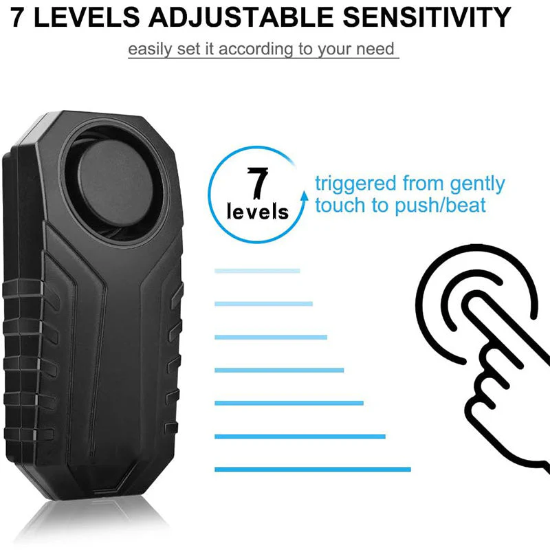 Motorcycle Bike Security Alarm Wireless - Waterproof - Image 4