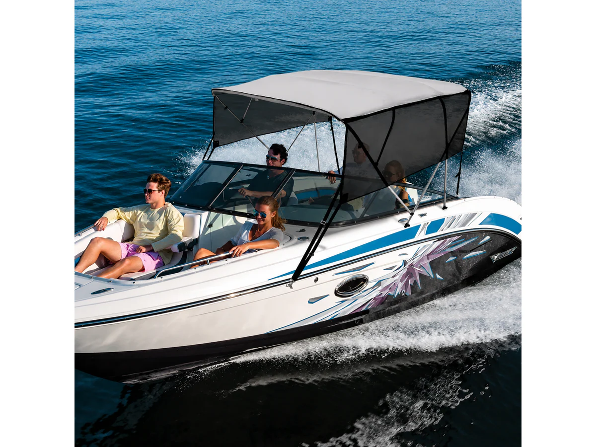 4 Bow Boat Bimini Top 2.1-2.2M - Image 7