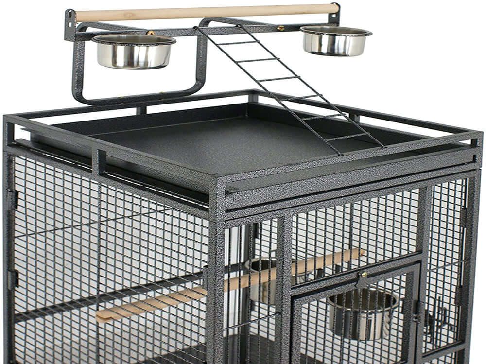 Bird Cage Parrot Aviary Perch Carrier - Image 4