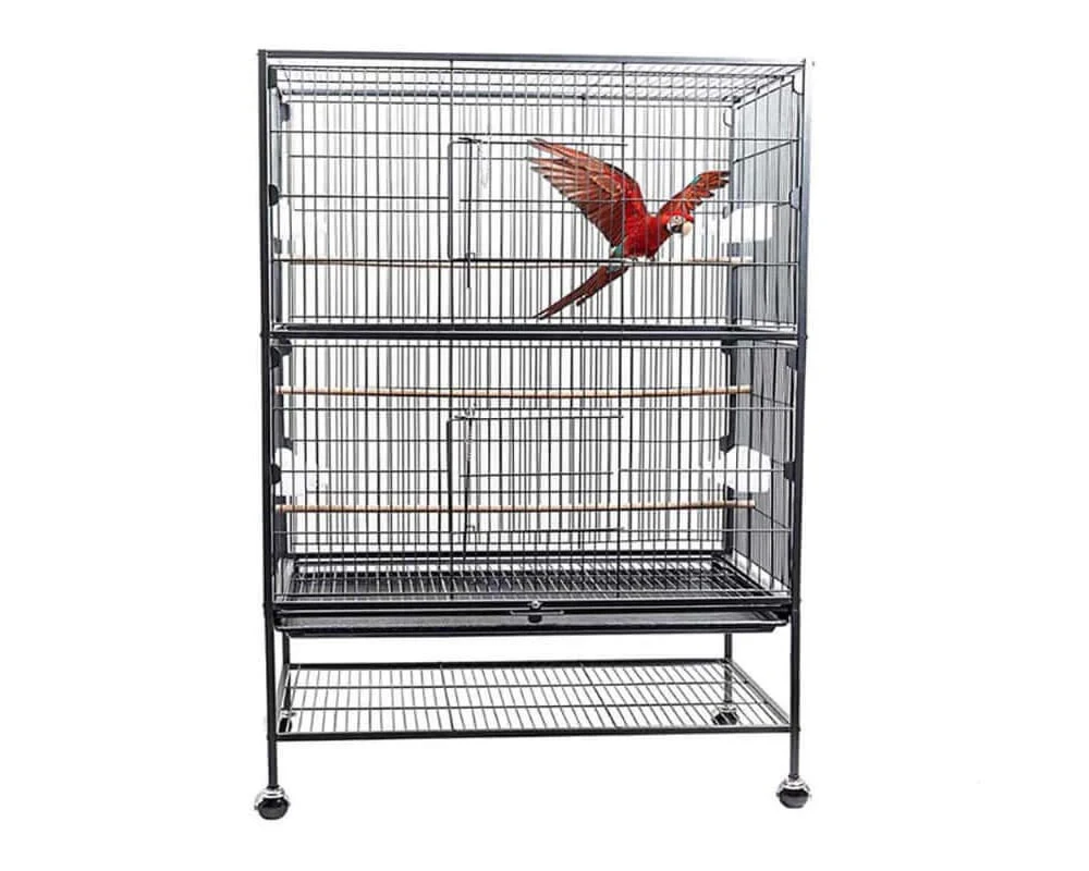 Bird Cage Birds Cages with Wheels - Image 7