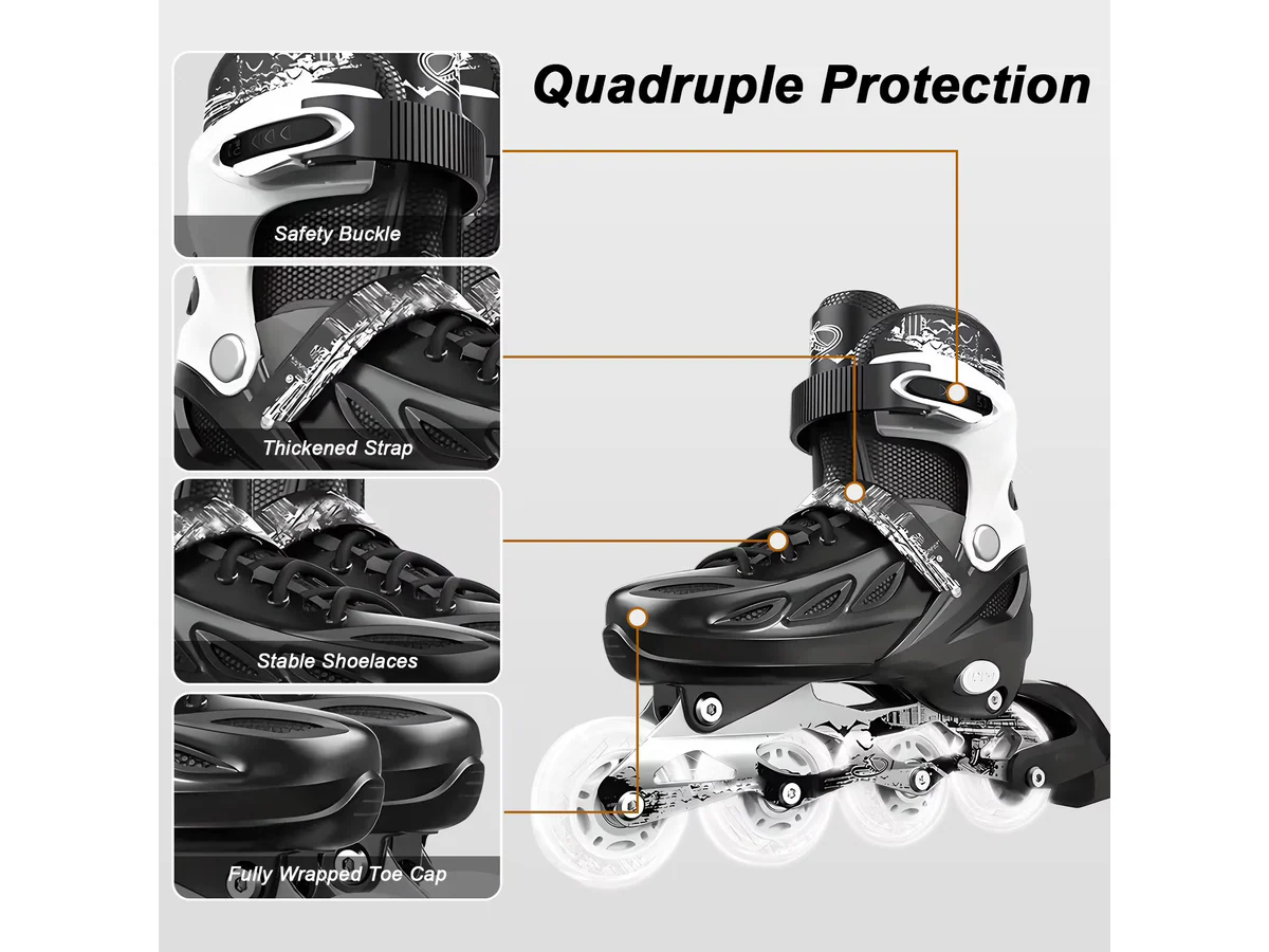 Adjustable Inline Skates - Image 3