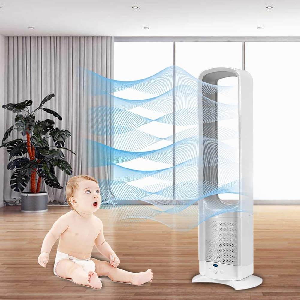 Bladeless Fan 32 inch with remote - Image 7