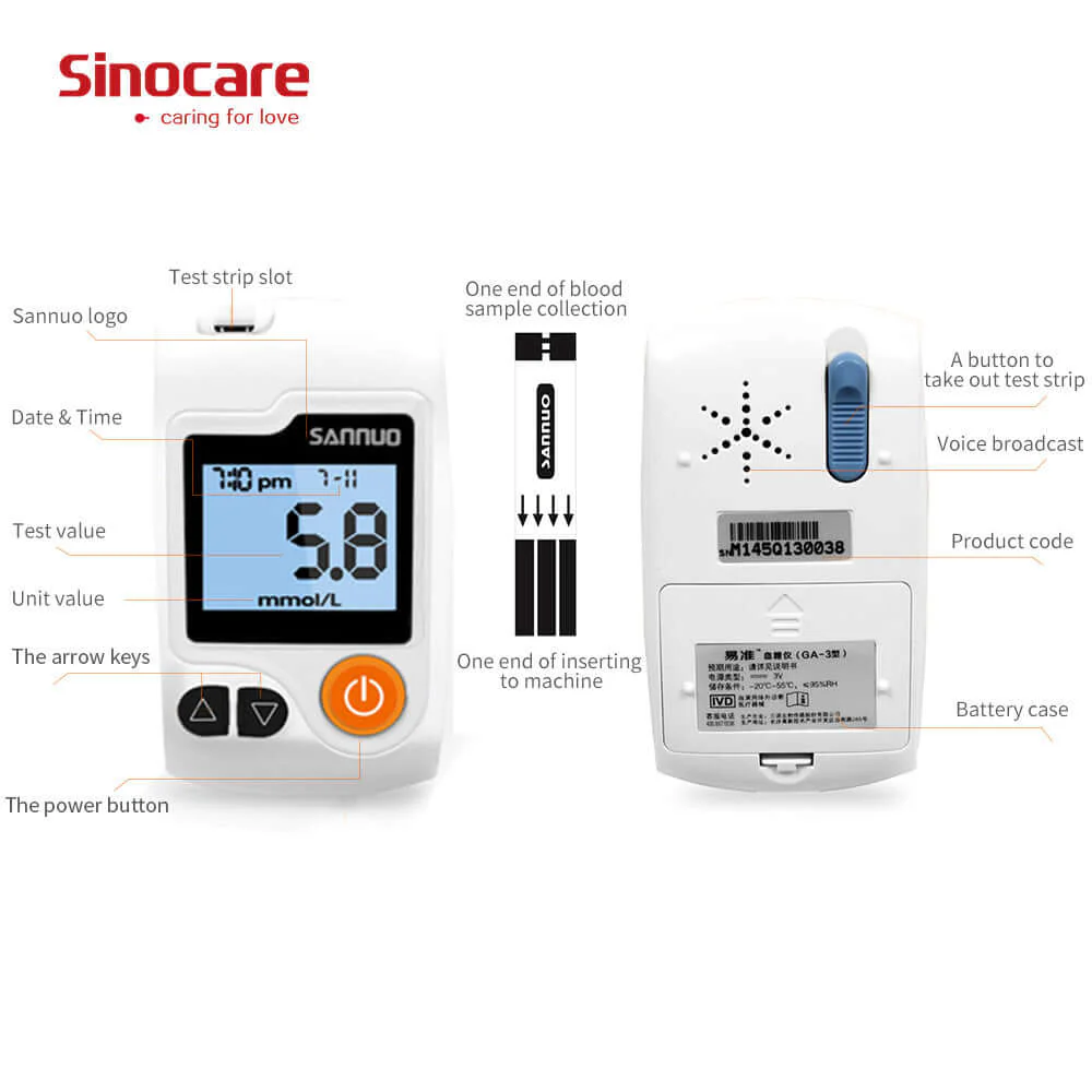 Glucose Meter blood sugar Monitor - Image 4
