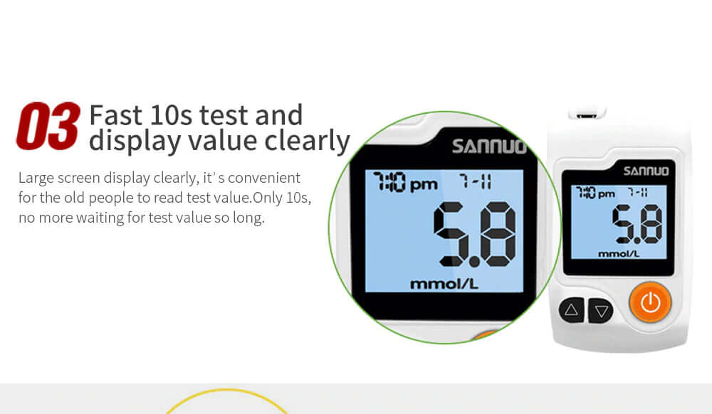 Glucose Meter blood sugar Monitor - Image 6