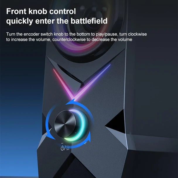 Computer Wireless Speaker Bluetooth Speaker Desktop - Image 9